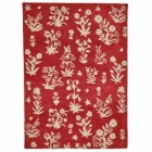 Vlněný koberec SANDERSON Woodland Glade damson red