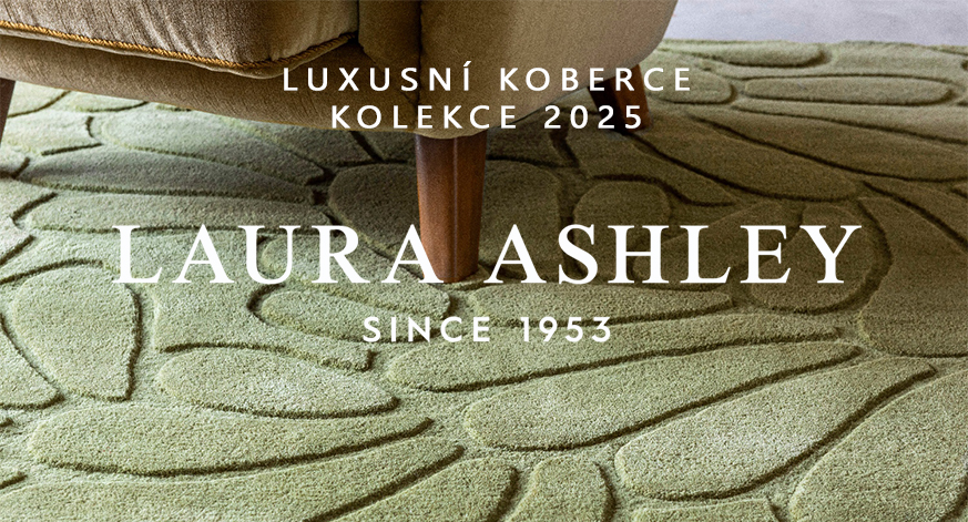 luxusní vlněné koberce Laura Ashley