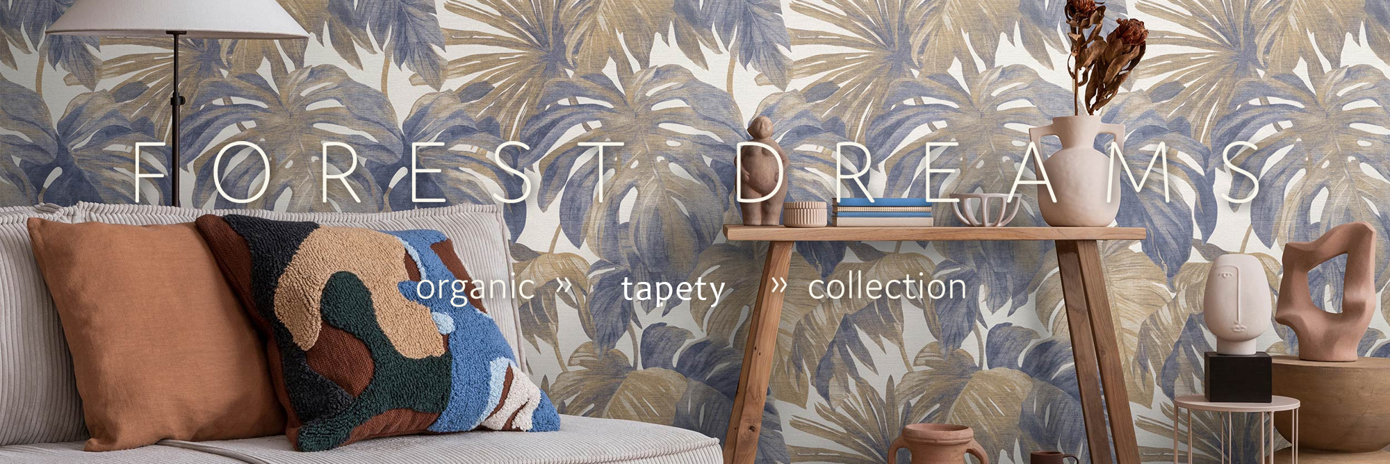 #slide-caption2 Luxusní tapety s přírodním vzorem FOREST DREAMS od Erismann