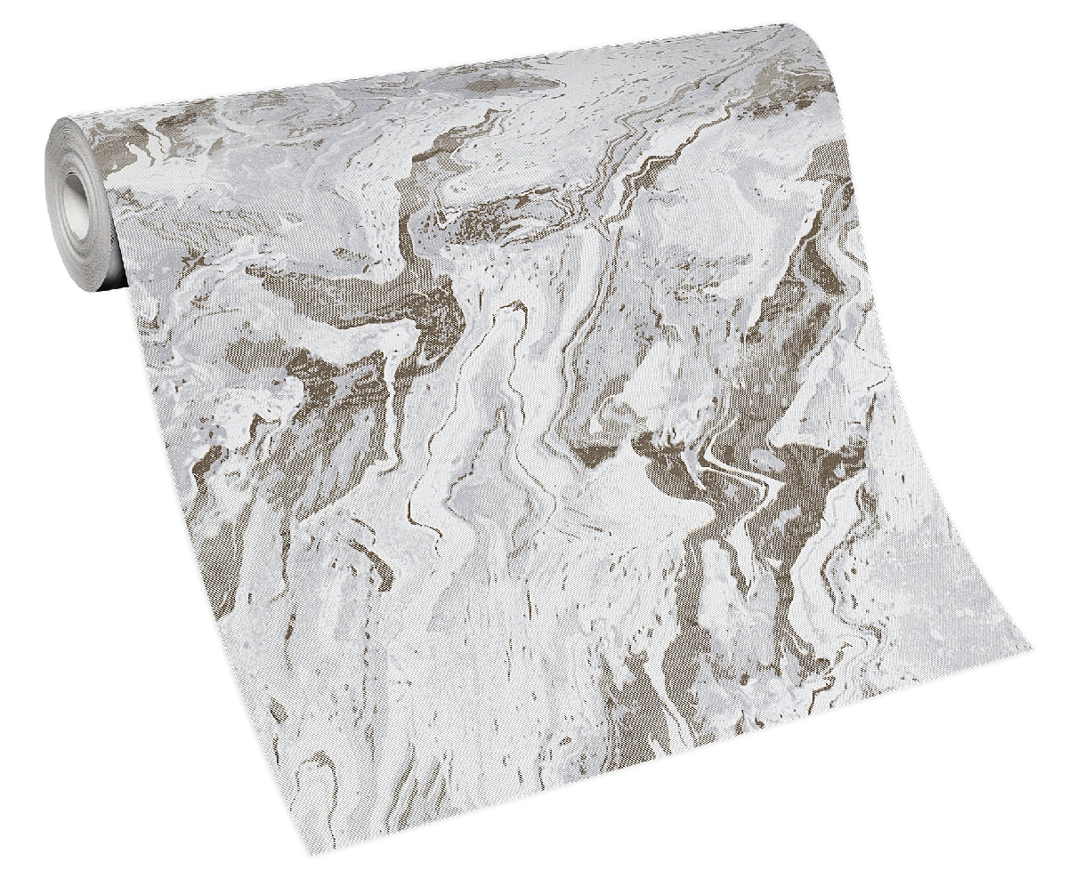 Tapeta EVOLUTION Erismann, vzor Carrara mramor šedá hnědá