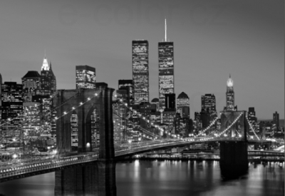 Fototapety Vliesové Manhattan v noci