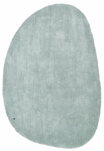 Jednobarevný koberec TOM TAILOR COZY PEBBLE mint