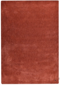 Jednobarevný koberec TOM TAILOR COZY rust