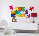 Samolepky na zeď PUZZLE