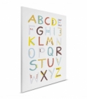 Dětský obraz Abeceda na plátně Lilly & Luis