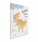 Dětský obraz na plátně Lilly & Luis – Dinosaurus ROARRR 30 x 40 cm