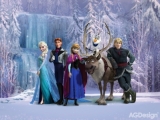 Dětská vlies fototapeta Frozen family