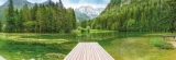 Fototapeta National Geographic Slovinsko zelené jezero Planšarsko