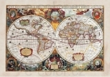 Fototapety Stará Mapa světa vlies