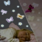Svítící dětské dekorace Motýlci