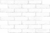 3D renovační obklad stěny - bílá cihelná zeď