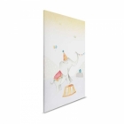 Dětský obraz na plátně Lilly and Luis Slon v cirkusu