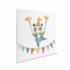 Dětský obraz na plátně Lilly and Luis Panda