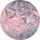 Samolepící fototapeta kruh - Bauhaus Třpitivé krystaly