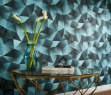 Tapeta Erismann Fashion for Walls 3, diamant tyrkysová