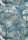 Tapeta na zeď GENTLE od Erismann, trees tyrkysová