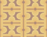 Tapeta na zeď RETRO CHIC, grafik žlutá
