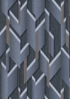 Tapeta Erismann Fashion for Walls 2, vzor 3D modrá