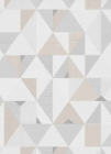 Tapety Erismann Novara, triangl béžová