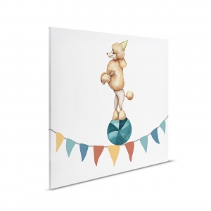 Dětský obraz na plátně Lilly and Luis Pejsek pudlík