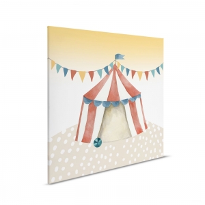 Dětský obraz na plátně Lilly and Luis Cirkusový stan