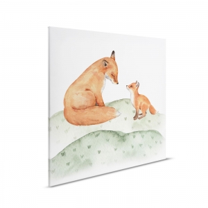 Dětský obraz na plátně Lilly and Luis Lišky