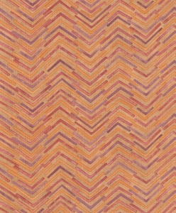 Tapeta na zeď Rasch, BARBARA COLLECTION III, cik cak oranžová