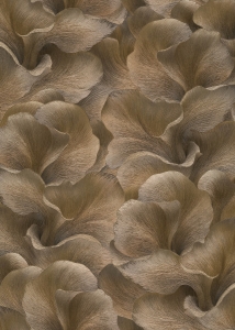 Tapeta na zeď, FASHION FOR WALLS 5, flowers hnědá