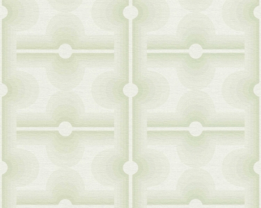 Tapeta na zeď RETRO CHIC, grafik zelená