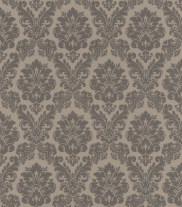 Zámecká tapeta TRIANON XIII Rasch, Majestic taupe